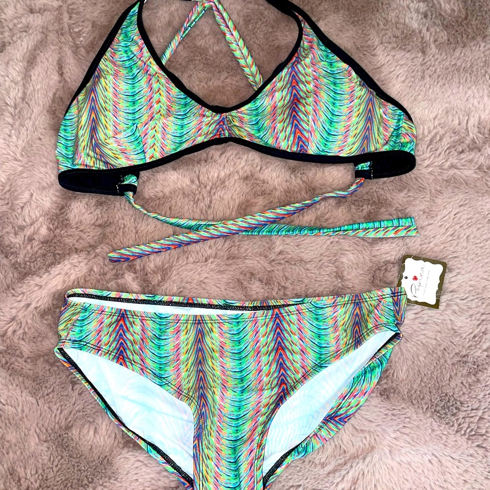 2 piece Bikini. Brand POPINA